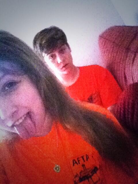 ali_irby's tweet photo. He's doing my hair cause we haven't slept and we need to stay up :) http://t.co/egGCHX97Q2