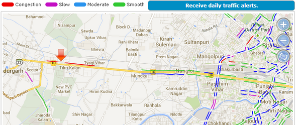 Tikri Border Delhi Map Ridlr Delhi On Twitter: "Traffic Congested On Nh10 Near Tikri Border  Towards Nangloi - Clear After Mundka Cc @Scdelhi #Delhi  Http://T.co/Nk6Nm10Pe7" / Twitter