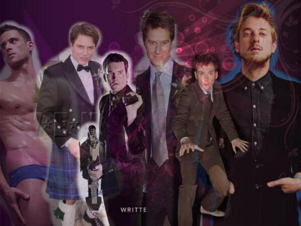 _VictoriaManson's tweet image. Some people i LOVE... ;) #JohnBarrowman #DanEwing #ScottGill #GarethDavidLloyd #JustinBieber #DavidTennant