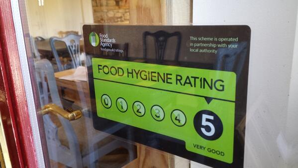 WhitfieldPantry's tweet photo. Proud to announce our 5 star food hygiene rating! http://t.co/aXVt19rvLj