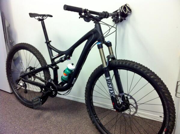 Last day of #biketoworkweek for the Mon-Fri folks in #Nanaimo.  Here's my ride resting up for the ride home.