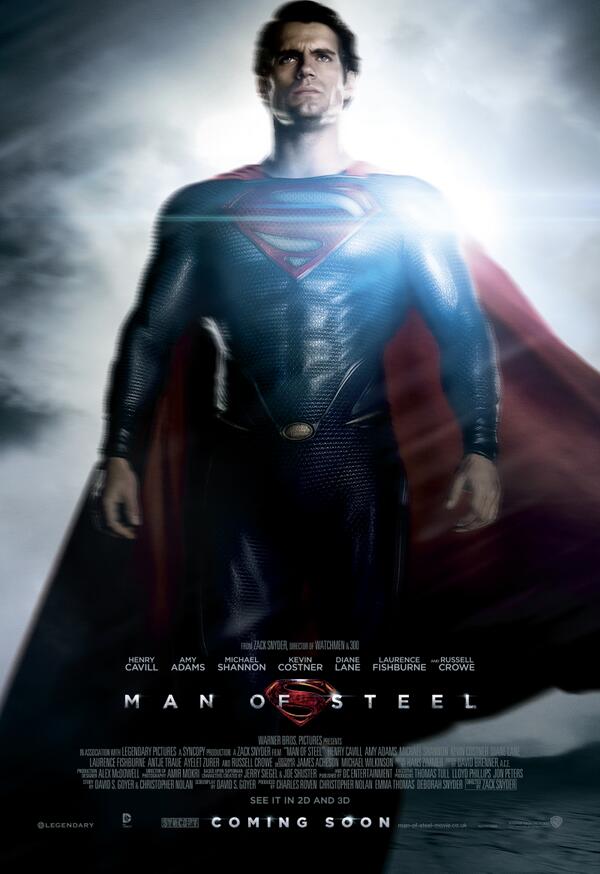 BatmanvSuperman's tweet photo. Hope. #ManofSteel http://t.co/5gQ4AZSDPD