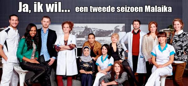 Malaika_RTL's tweet image. Retweet als jij voor een tweede seizoen bent! #malaika
