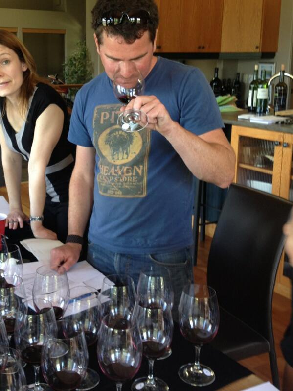 lfngwine's tweet image. Olfactory training for winemaking team with our UBC practicum masters student #smellthis @ubcLFS