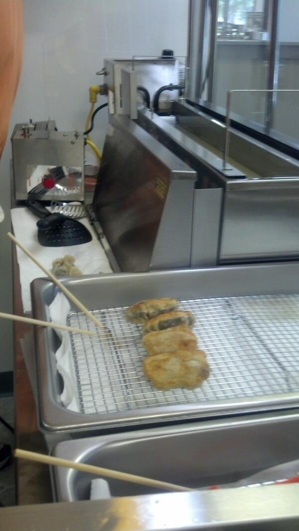 AverageJORF's tweet photo. Making pot stickers in Minnesota with Lil' Orbits http://t.co/q2j5UHYzCa