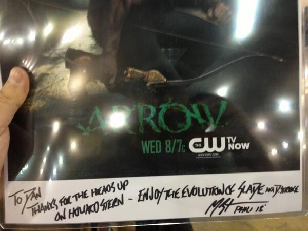 karp461's tweet photo. @MYGEEKTIME @HowardStern just met Manu Bennett from Spartacus and Arrow he'd make great guest awesome stories http://t.co/NRARIEqyMd