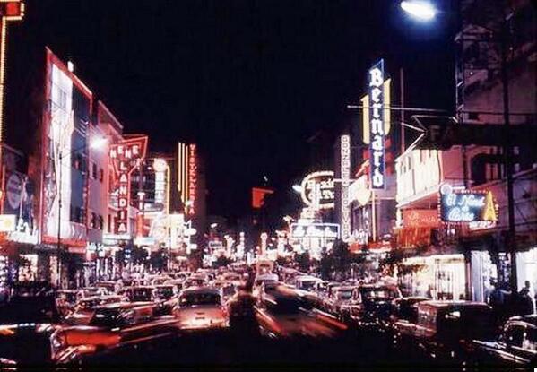 Calle Real de Sabana Grande (Años 50)