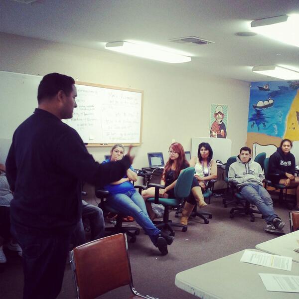 Mario is in our phone banking room talking to our phone bankers!! MARIO QUINTANA FOR OXNARD