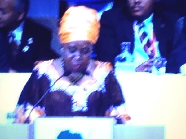 Dr Dlamini-Zuma, Chair of #AUC  <a href="/TICADV_SP/">TICADV学生プロジェクト</a> opening; <a href="/_AfricanUnion/">African Union</a> a co-organizer for 1st time. @undp <a href="/TGettu/">Tegegnework Gettu</a>