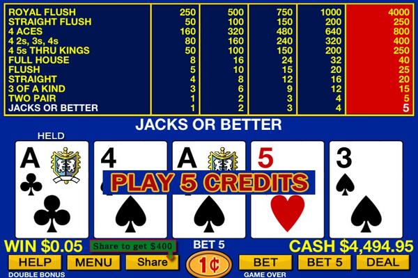 RMckellery's tweet photo. #Video_Poker_Plus_HD http://t.co/V3EQHyeNqI