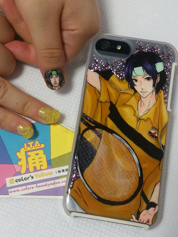 Twitter இல Color Sすずきあい イケメン Colors Sumina テニプリ 幸村精市さん痛セット 親指の幸村さん痛ネイルチップは高橋 Colors Miwa作成 3dテニスボールネイルチップと増田俊樹さん痛スマホケースはわたくし作 テニスの王子様 Http T Co