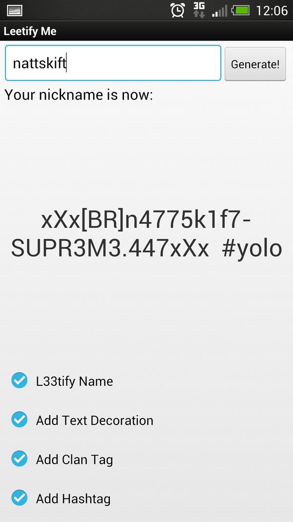 nattskift's tweet image. This is my best app. It's called #leetify.