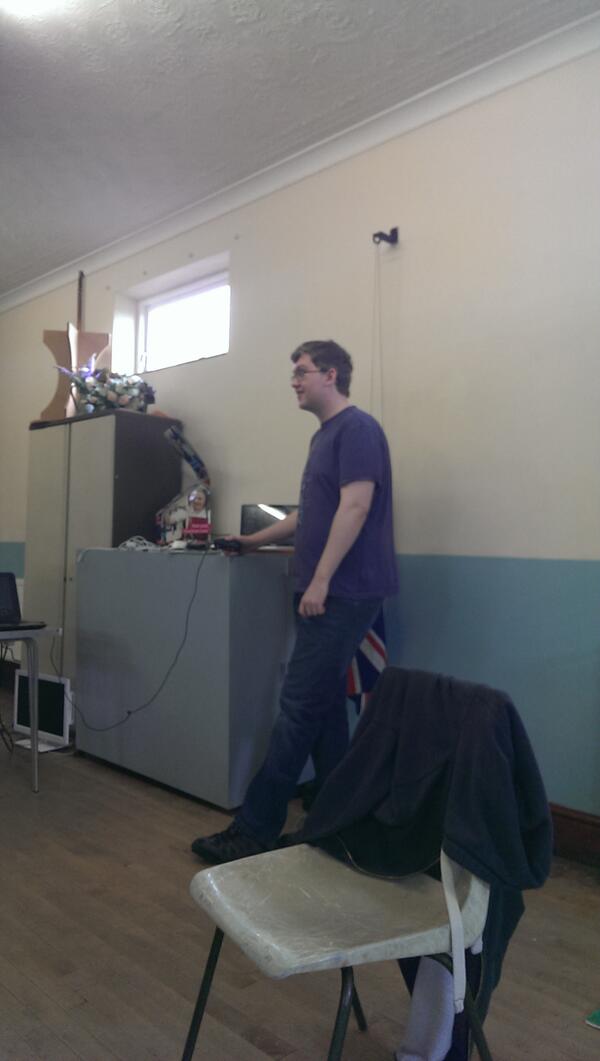 Mr Christopher Smith, Head of Marketing and Media, taking the lead at the Media team day.