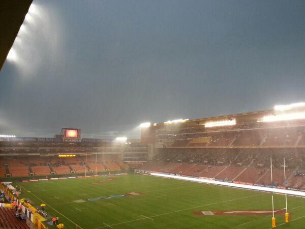 Bly ek speel nie vandag nie! #DHLStormers