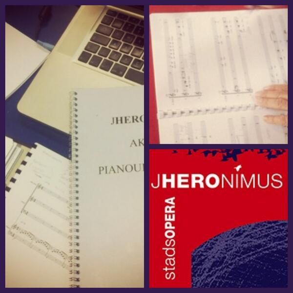 infoZTP's tweet image. Jaja, @nfleuren is weer aan het repeteren voor #Jheronimus #DenBosch !