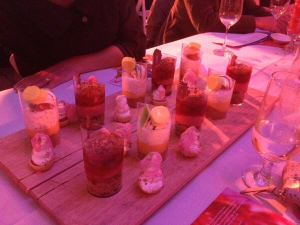 Deserts are looking are good