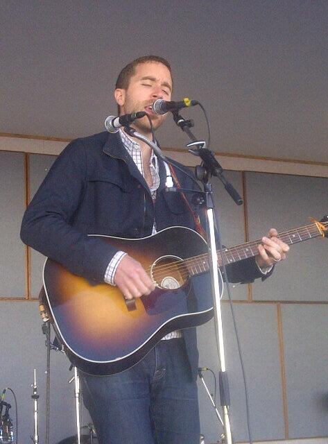 On-stage live at @TownStonyPlain Farmers' Day breakfast: Juno award-nominee Peter Katz. peterkatz.com #music