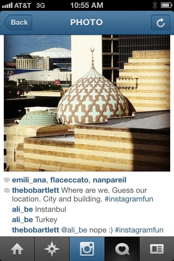 theBoBartlett's tweet image. awoke this morning,didn&apos;t know where I was,opened the hotel curtains,this is what I saw.Where are we? #instagramfun