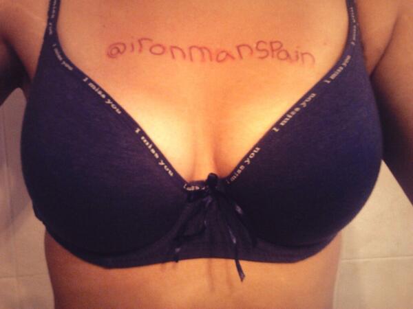 #FotoTetas dedicada para <a href="/Ironmanspain/">Ironman_Spain</a> !! :)