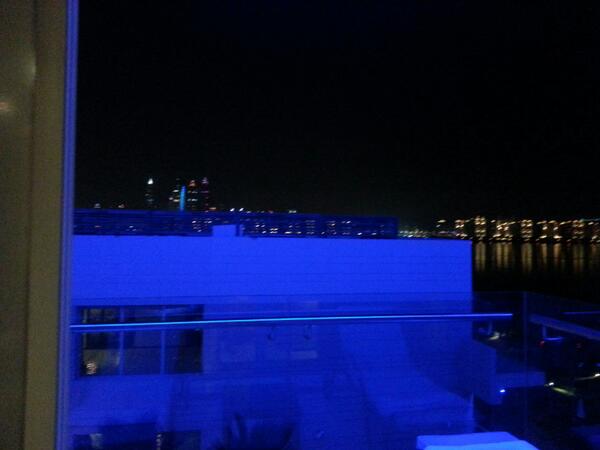 brktmx's tweet image. Good evening. Enjoying it at Dubai. Beautiful view at night. #dubai #summer #rixospalm #view #hotel