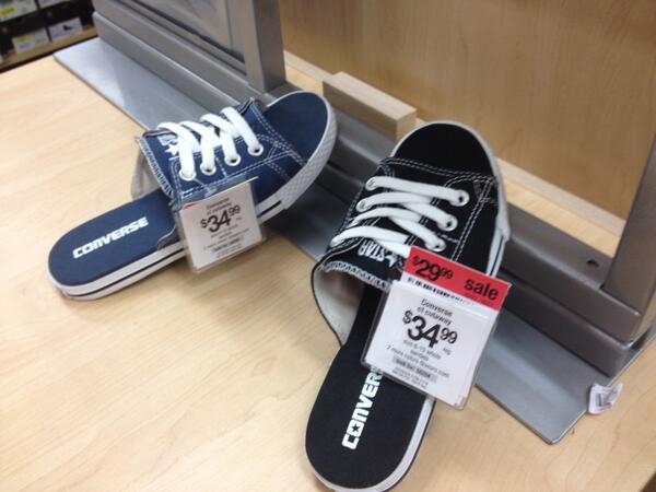converse all star flip flops