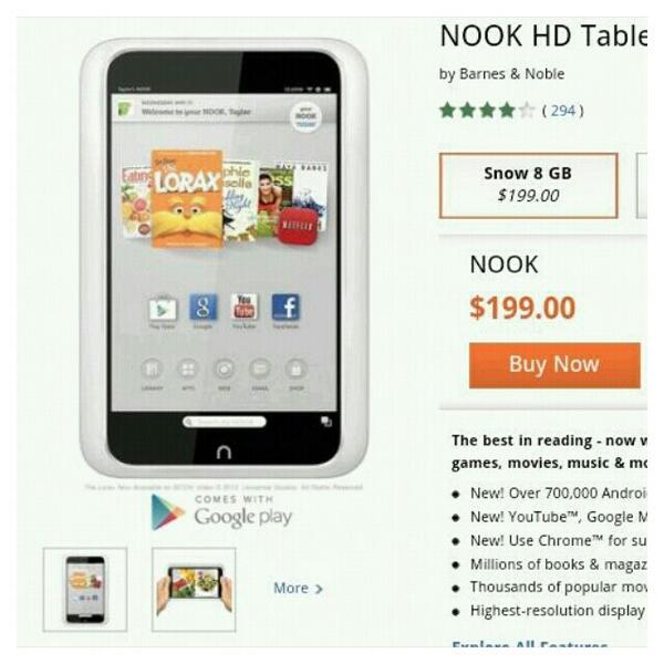 klinscott87's tweet image. Getting Jada this for her bday (: #NookHD