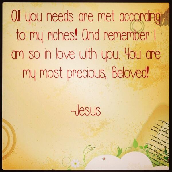 ProsperingSaint's tweet photo. #encouragement #jesus #prayer
#MyBeloved http://t.co/SRm4vXOZ2x