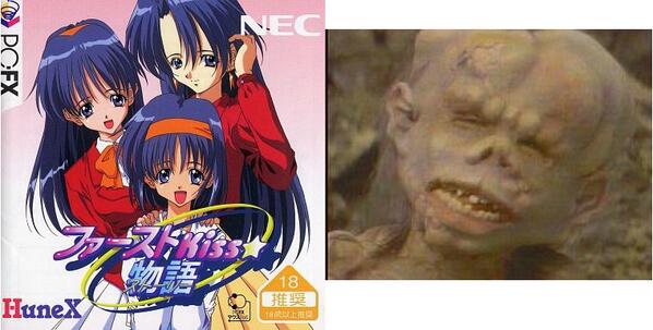 ファーストkiss物語」のキャラ頭部バランスが明らかにおかしくて、不安