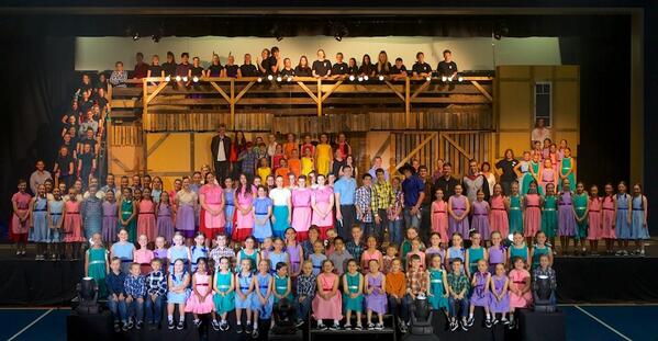 Here is the cast photo from our musical, Whistle Down the Wind. Brilliant work by all involved!