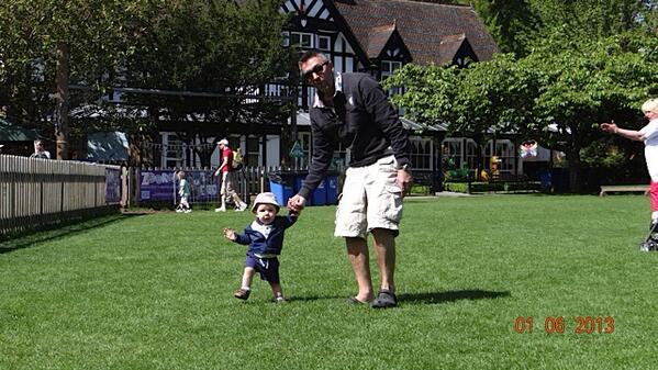 At the Zoo with grandad !