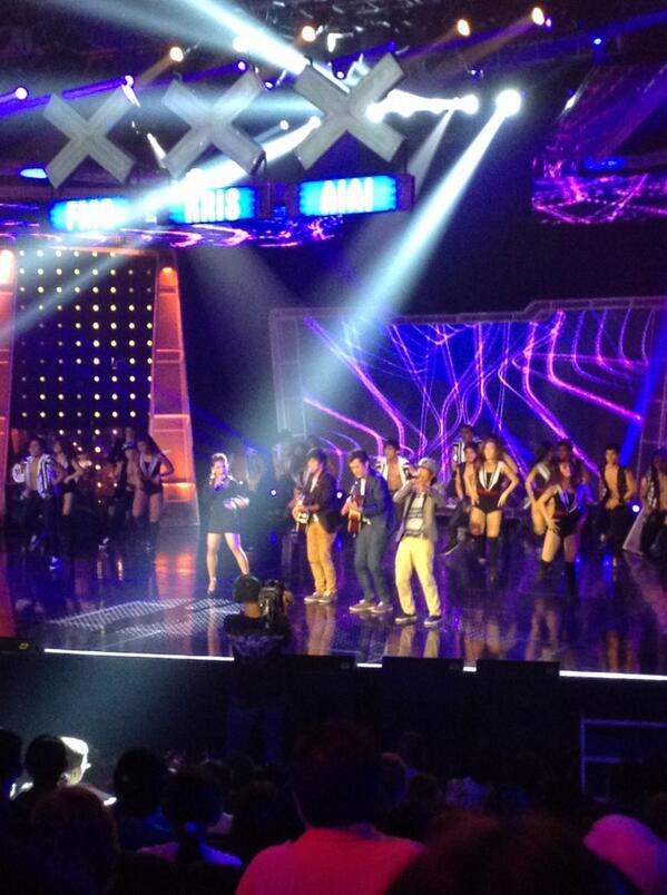 OfficialPGT's tweet photo. MP3 Band with KZ Tandinadan #pgt4finale http://t.co/enwcUWbIdR