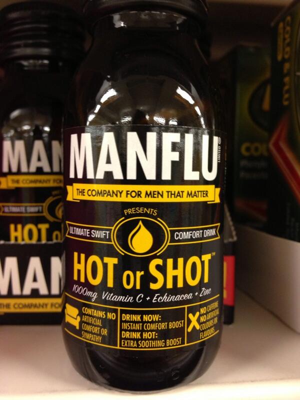 Just seen this in Tesco! I was onto something in my younger years! Shame about the isolates #tesco #manflu #vitamins
