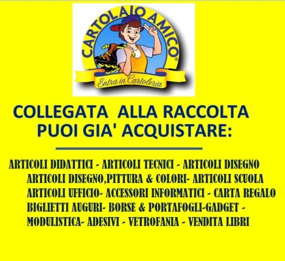 CARTOLAND's tweet photo. COLLEGATA ALLA RACCOLTA L'ACQUISTO DEI PRODOTTI IN NEGOZIO... http://t.co/1XlGV6n18l