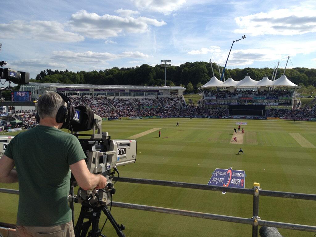 Sky Sports Cricket On Twitter High Definition The View From The Lofty Camera Gantry 