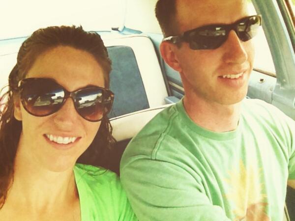 hotrodmagazine's tweet photo. “@annadarling21: headed from FWB FL to Little Rock to join up w the tour - sittin by my baby http://t.co/vZuIozLDgX” #drivershot #hrpt13