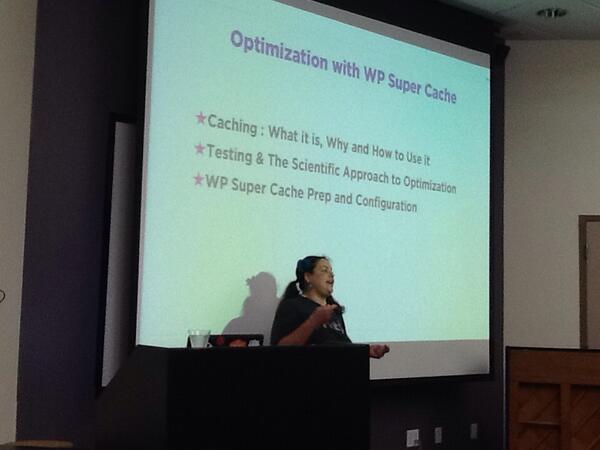 sereedmedia's tweet image. #WCOC&apos;s sunday plugin track, featuring @mt_Suzette talking about #WPSuperCache