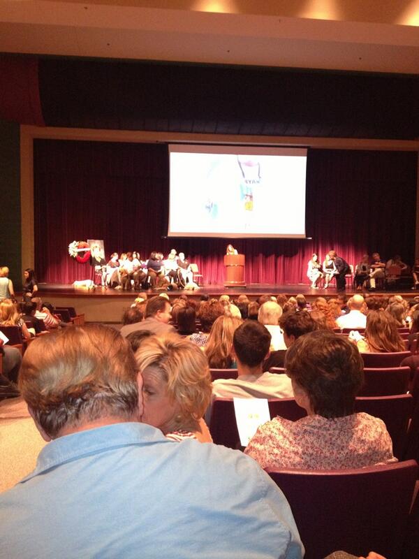 ChandlerUnified's tweet photo. Sue Vant Hof described as "bigger than life. ... Pushed others to achieve more than they thought they ever could." http://t.co/L70MTMz7n9