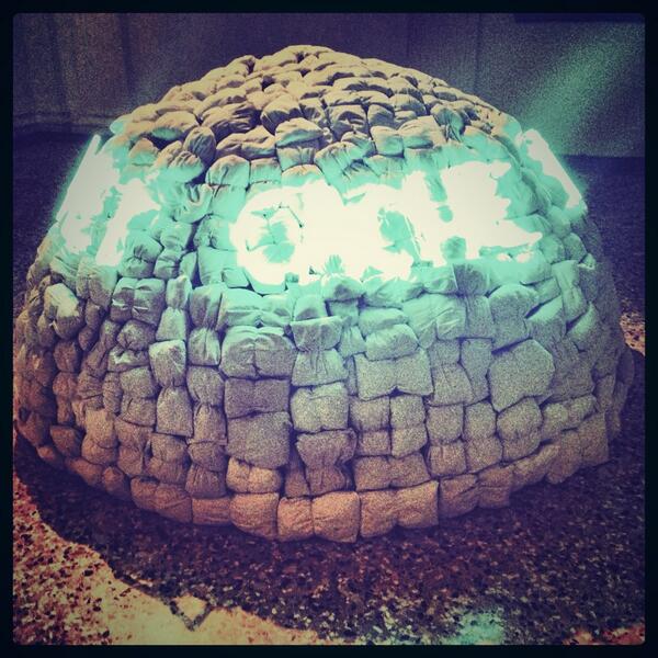 LaMellina's tweet image. Igers igloo #designforfreedom
