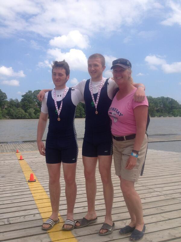 alanoldham's tweet photo. Congrats Cole and Jack on Bronze @rowCSSRA Champs, first ever medal for RNS!! @KennebecasisRC @RowingNB http://t.co/acdar9WPP5