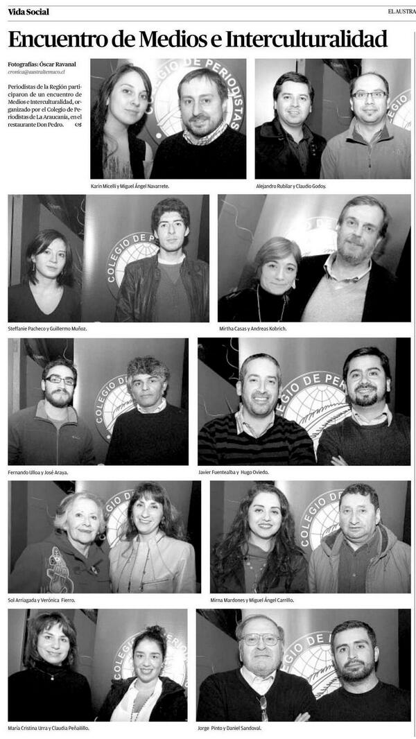 Compartimos las fotos de los participantes del encuentro sobre interculturalidad organizado por el <a href="/PeriodistasIX/">#PorUnaNuevaComunicación</a>