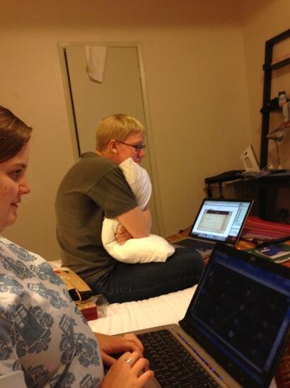 Nancy_Kelley's tweet image. Getting ready to watch Army of Ghosts/Doomsday again. Remember this, @you_love_lucy? #DoctorWho #firewho