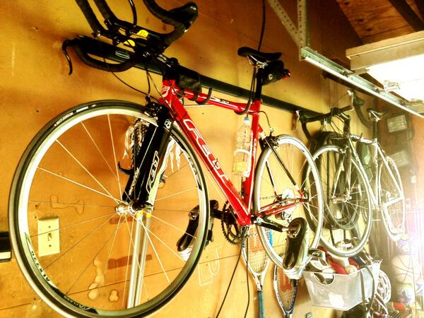 robtjacobson's tweet image. Yes, I have 2 bikes but they both get ridden (often). #startcreating #stopconsuming