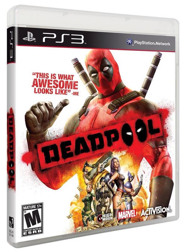 RealDeadpool's tweet image. I have my own game! Suck it Wolverine!