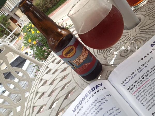 <a href="/thinknowalls/">James Castle, Ph.D.</a>: Planning #dla2013 sessions at Jekyll Island w/ <a href="/MsIngalls/">ms ingalls’ classroom</a> and a <a href="/CigarCityBeer/">Cigar City Brewing</a> Tocobaga. Good times!