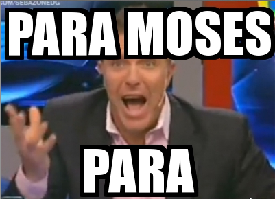 #MosesTime <a href="/hernogimenez/">h</a>