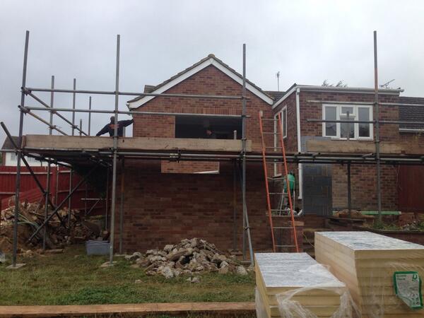 acscaffolding's tweet photo. Scaffolding for a extension in Cranbrook #allcounties http://t.co/XOHo2l1jn3