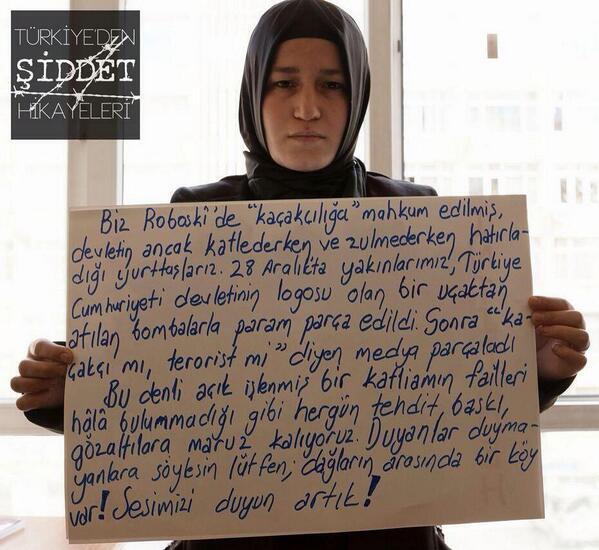 PerperikaaSoe's tweet image. #Roboskiyiunutma !