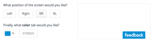 GetanInsight's tweet image. Big thanks to David Howels! We've now added additional button placements for widgets gainsi.com #feedback