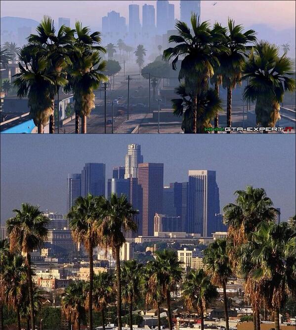 The GTA Base on X: Real life locations in #GTAV Los Santos.   / X