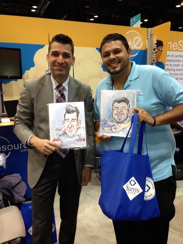 OneSourceV's tweet image. Carlos and @jon_tito have transformed into global superheroes! #WorkdayExperts #SHRM13